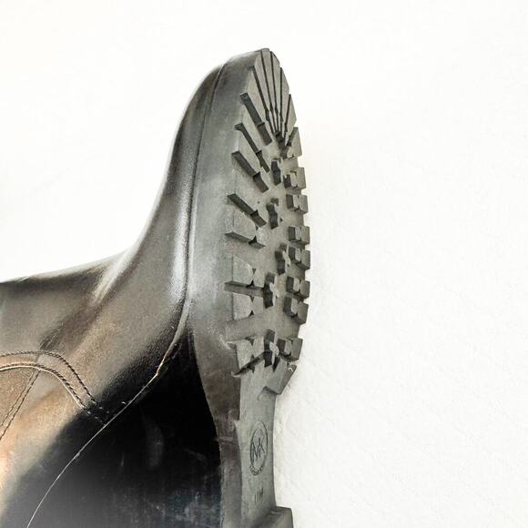 Michael Kors Thea Leather Wedge Boot, Size 11M, NWOT, Excellent Condition - Picture 3 of 5